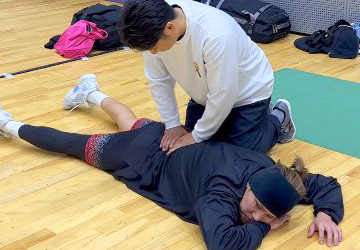 自宅でもできるリハビリ・トレーニング指導整